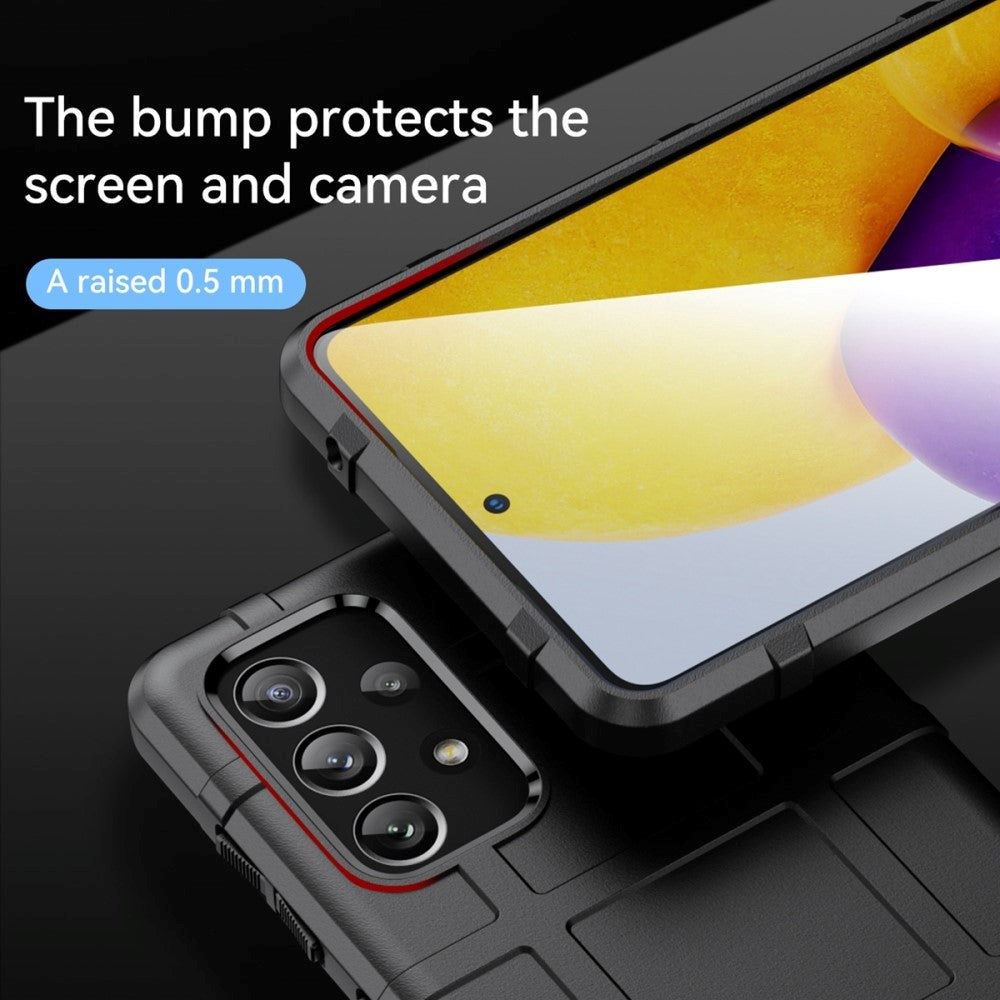 Samsung Galaxy A73 (5G) Rugged Shield Series Håndværker Cover - Sort