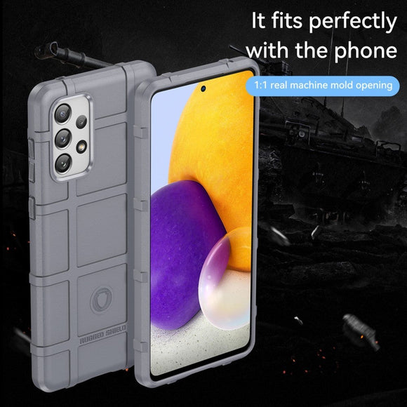Samsung Galaxy A73 (5G) Rugged Shield Series Håndværker Cover - Grå