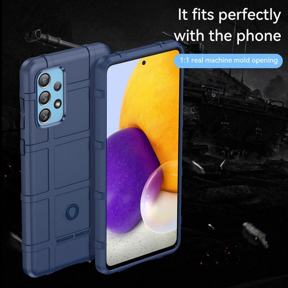 Samsung Galaxy A73 (5G) Rugged Shield Series Håndværker Cover - Blå