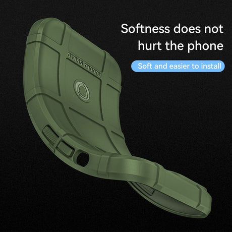 Samsung Galaxy A73 (5G) Rugged Shield Series Håndværker Cover - Grøn
