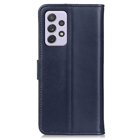 Samsung Galaxy A73 (5G) Læder Cover m. Pung - Blå