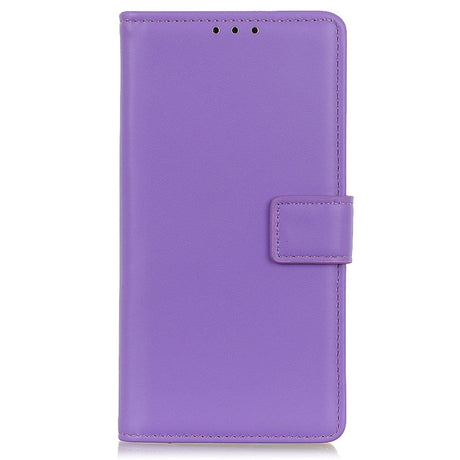 Samsung Galaxy A73 (5G) Læder Cover m. Pung - Lilla