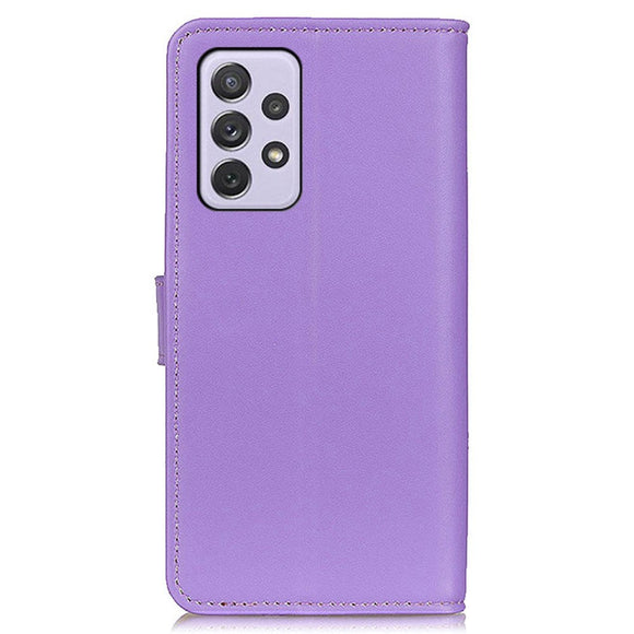 Samsung Galaxy A73 (5G) Læder Cover m. Pung - Lilla