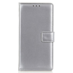 Samsung Galaxy A73 (5G) Læder Cover m. Pung - Sølv
