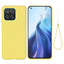 Samsung Galaxy A03 Liquid Silikone Bagside Cover m. Strop - Gul