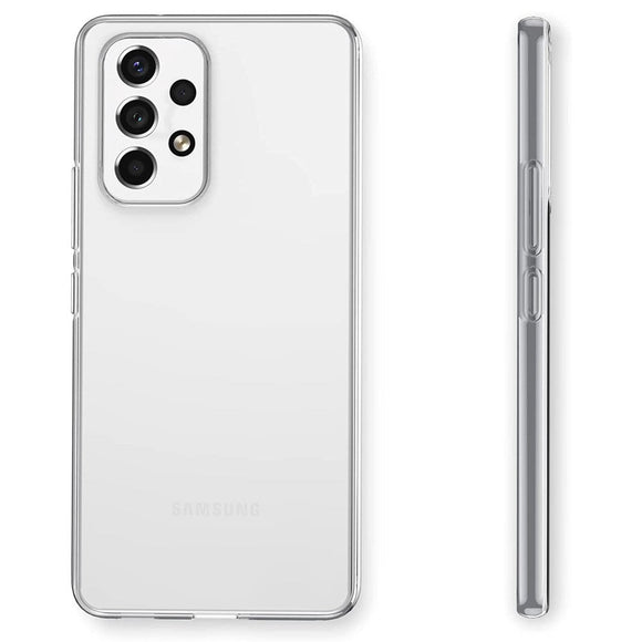 Samsung Galaxy A53 (5G) Fleksibelt TPU Plastik Cover - Gennemsigtig