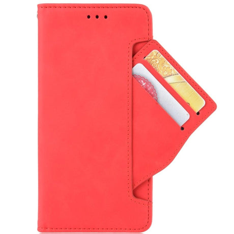 Samsung Galaxy A03 Blødt Læder Cover m. Pung - Rød
