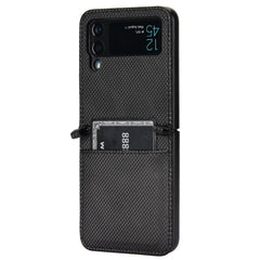 EIDERWOOD Samsung Galaxy Z Flip3 (5G) Kunstlæder Cover m. Kortholder - Sort