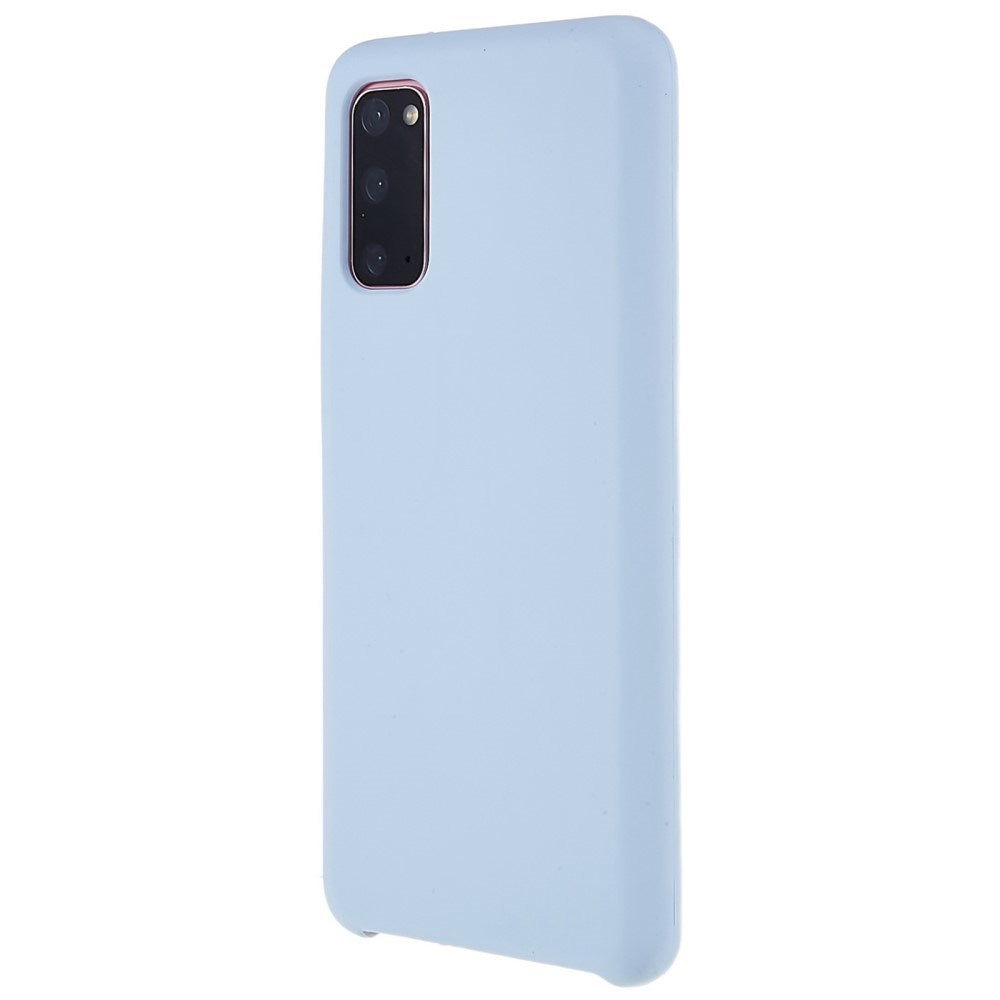 EIDERWOOD Samsung Galaxy S20 Foret Silikone Cover - Lyseblå