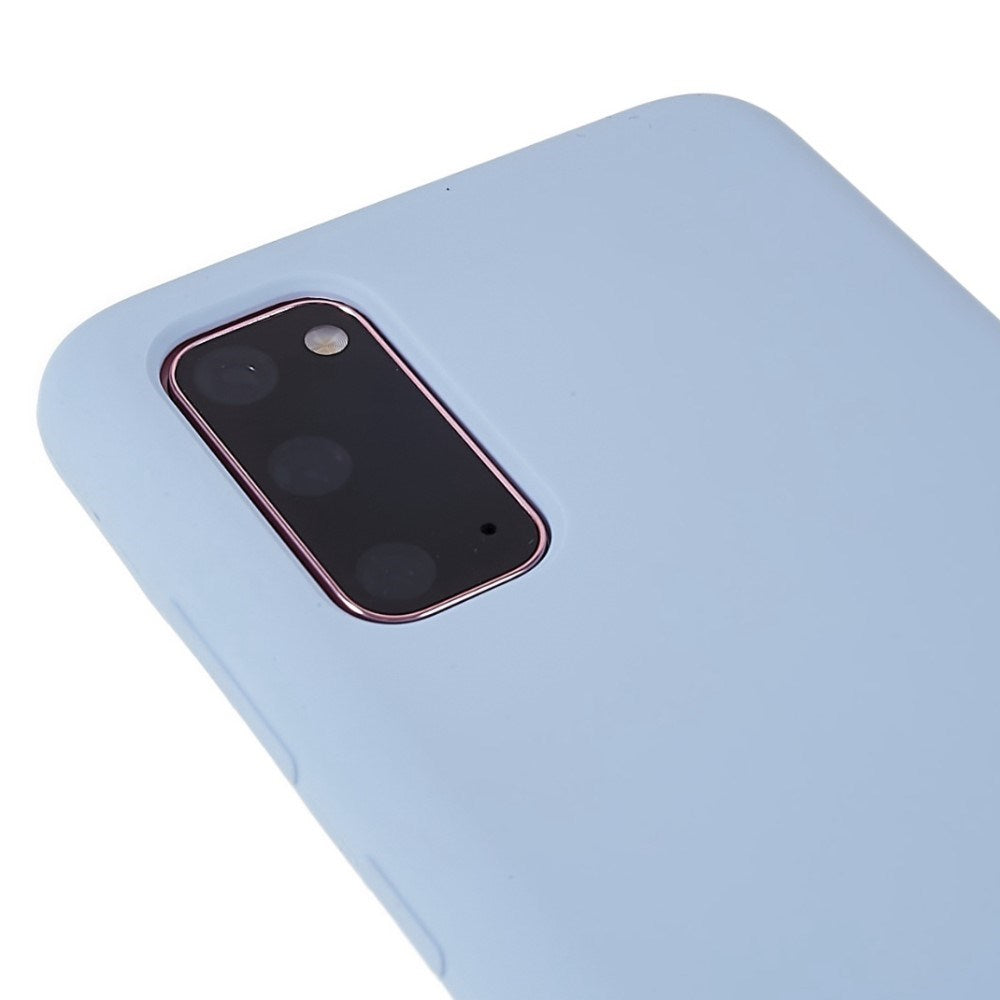 EIDERWOOD Samsung Galaxy S20 Foret Silikone Cover - Lyseblå