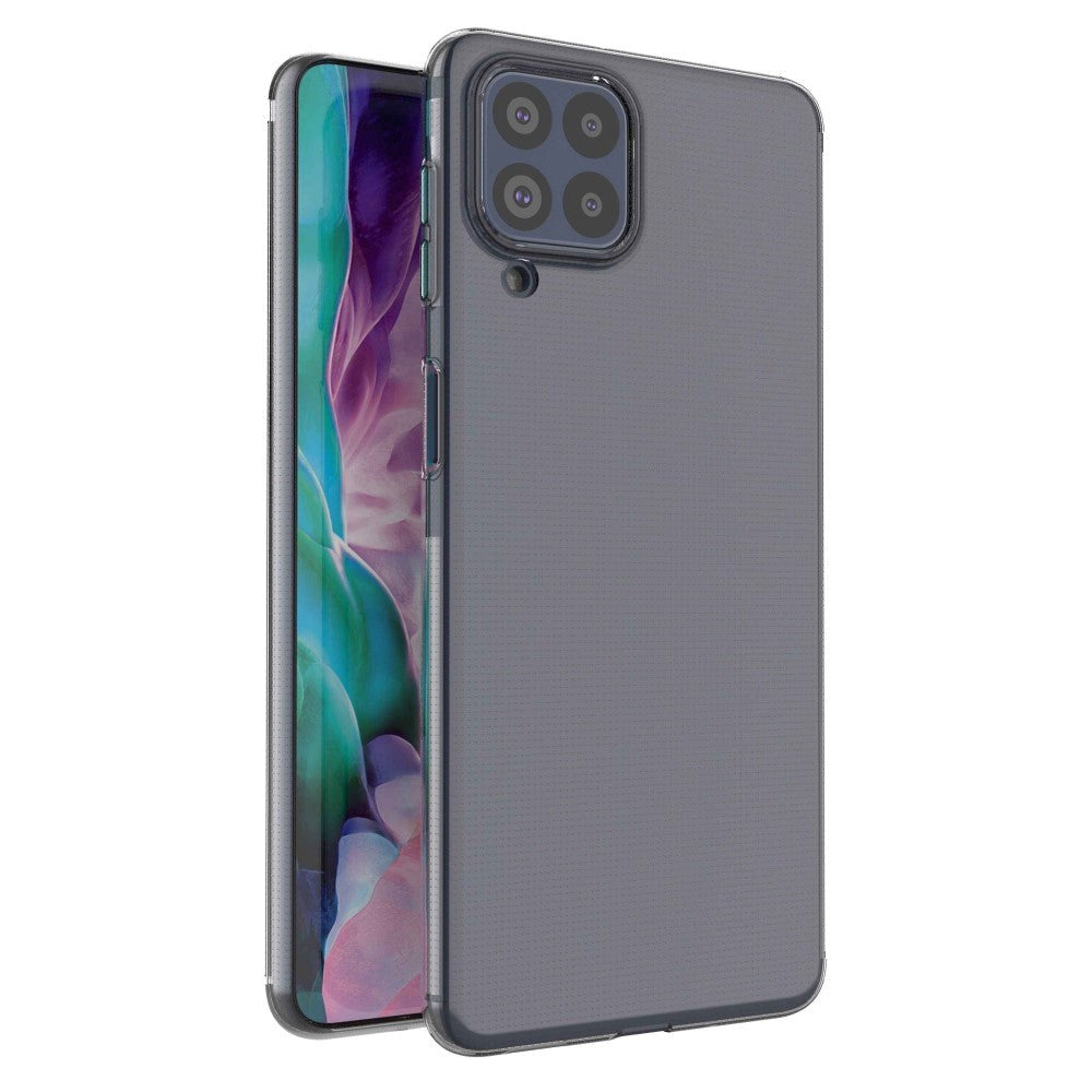 Samsung Galaxy M53 (5G) Fleksibelt Plastik Cover - Gennemsigtig