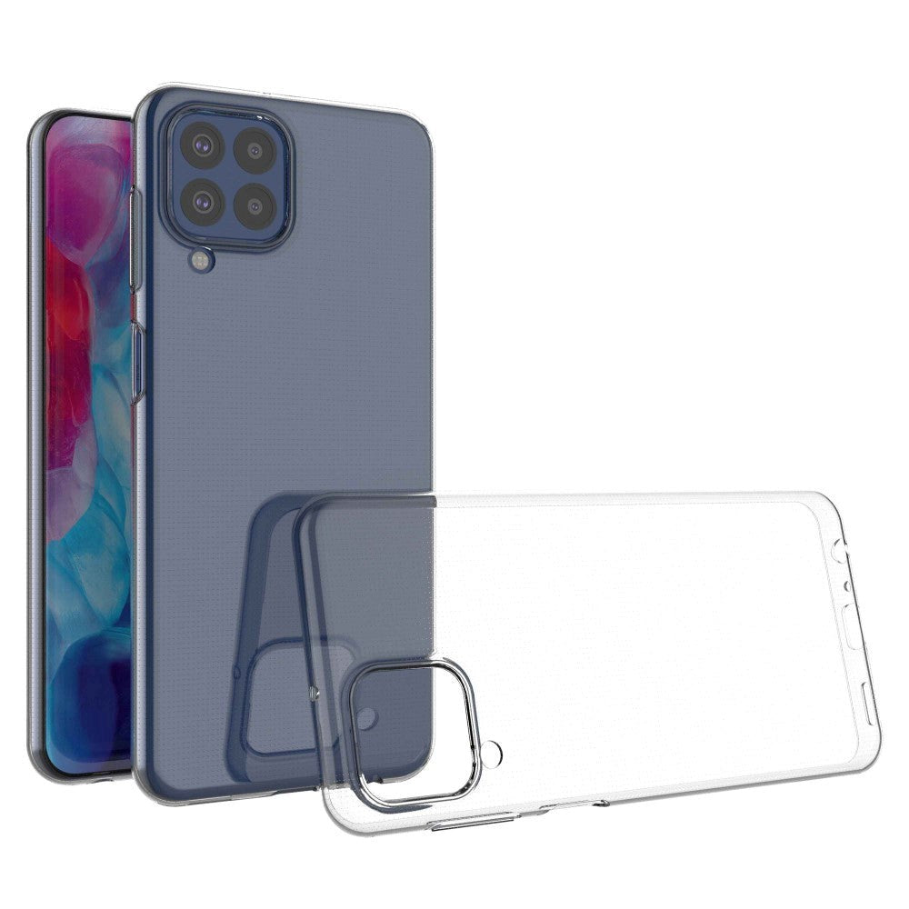 Samsung Galaxy M33 Fleksibelt Plastik Cover - Gennemsigtig