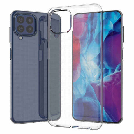 Samsung Galaxy M33 Fleksibelt Plastik Cover - Gennemsigtig