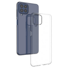 Samsung Galaxy M33 Fleksibelt Plastik Cover - Gennemsigtig
