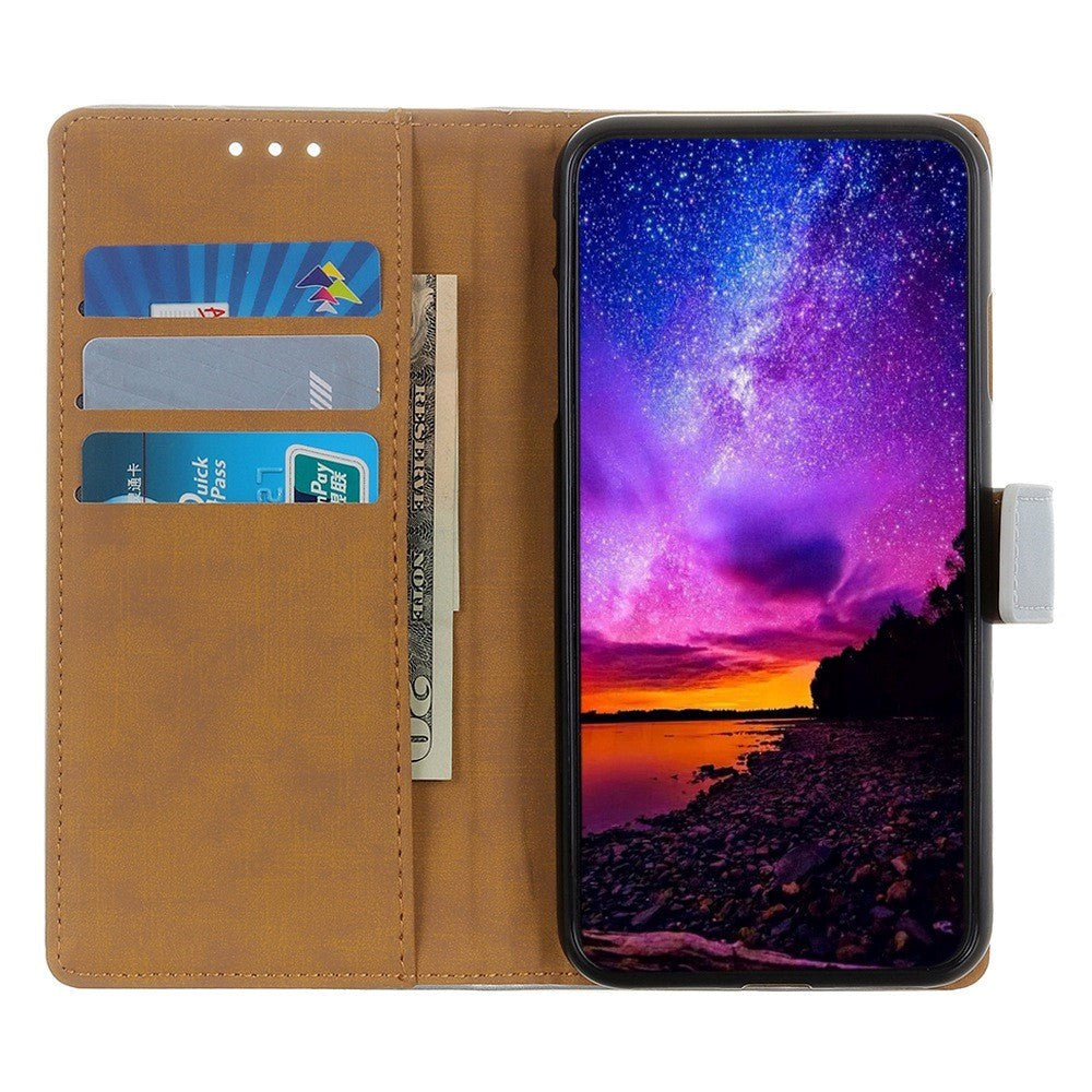 Samsung Galaxy M33 Læder Cover m. Pung & Kickstand - Sort