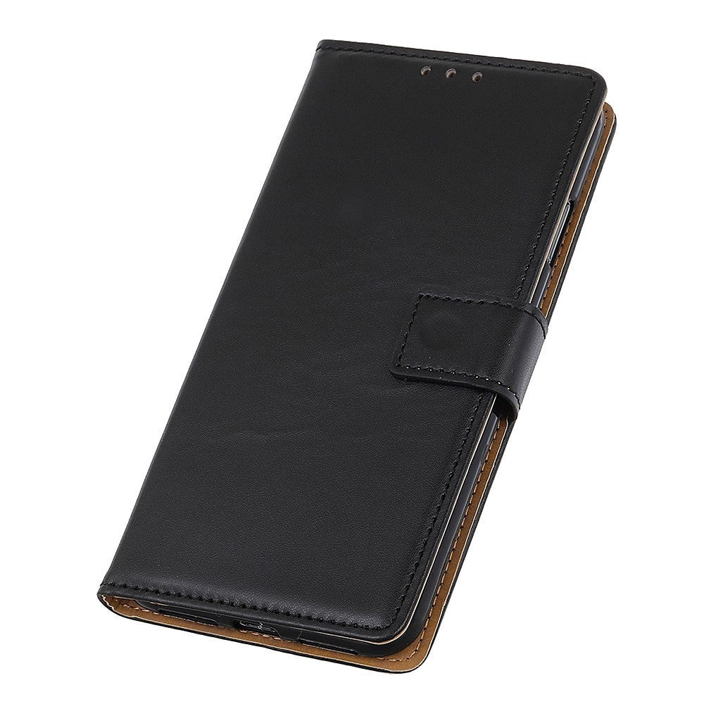 Samsung Galaxy M33 Læder Cover m. Pung & Kickstand - Sort