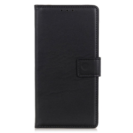 Samsung Galaxy M33 Læder Cover m. Pung & Kickstand - Sort