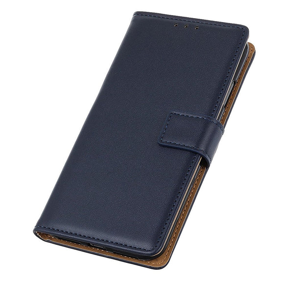 Samsung Galaxy M33 Læder Cover m. Pung & Kickstand - Blå
