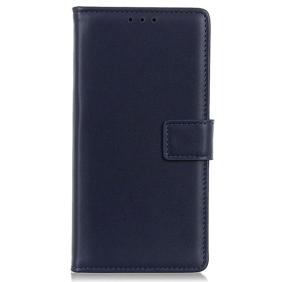 Samsung Galaxy M33 Læder Cover m. Pung & Kickstand - Blå