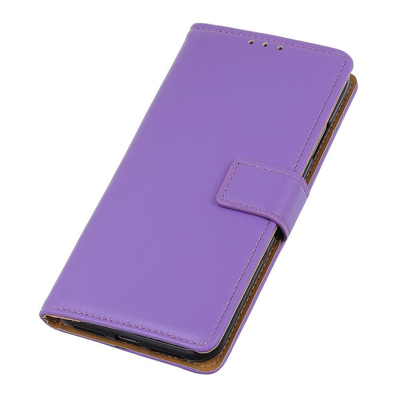 Samsung Galaxy M33 Læder Cover m. Pung & Kickstand - Lilla