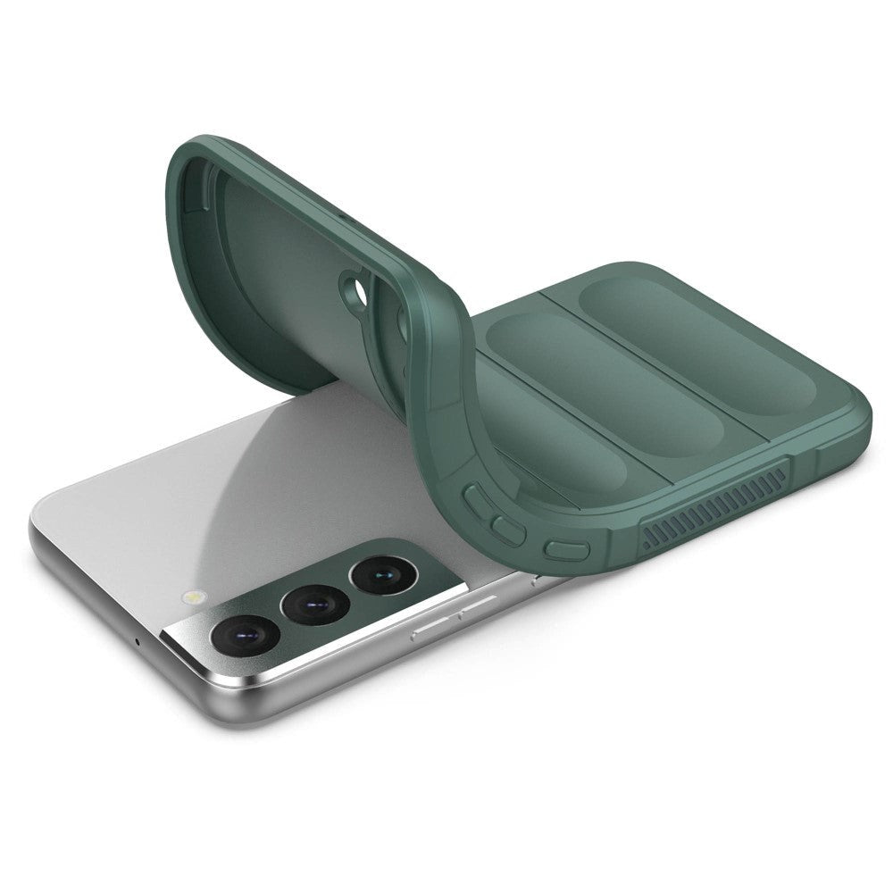 Samsung Galaxy S22 Cover m. Udskæringer - Grøn