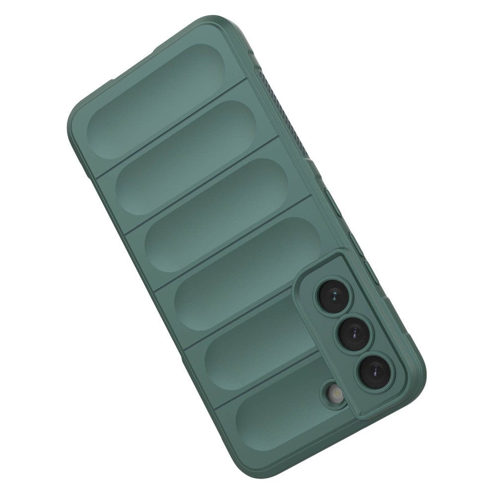 Samsung Galaxy S22 Cover m. Udskæringer - Grøn