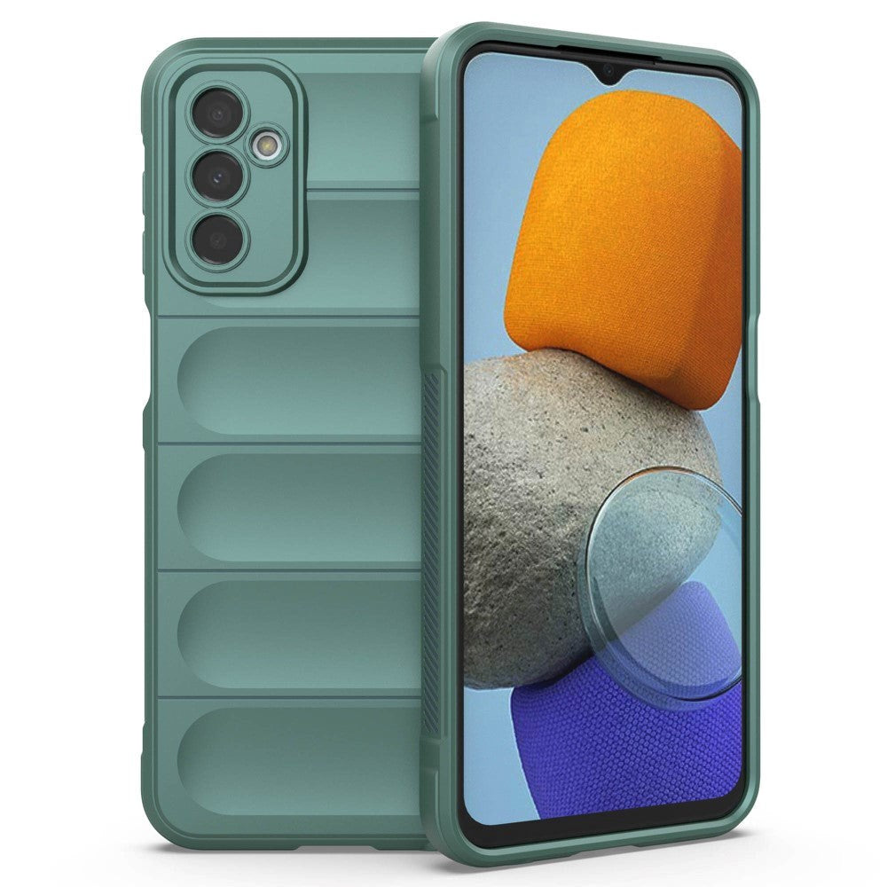 Samsung Galaxy M23 (5G) Cover m. Udskæringer - Grøn