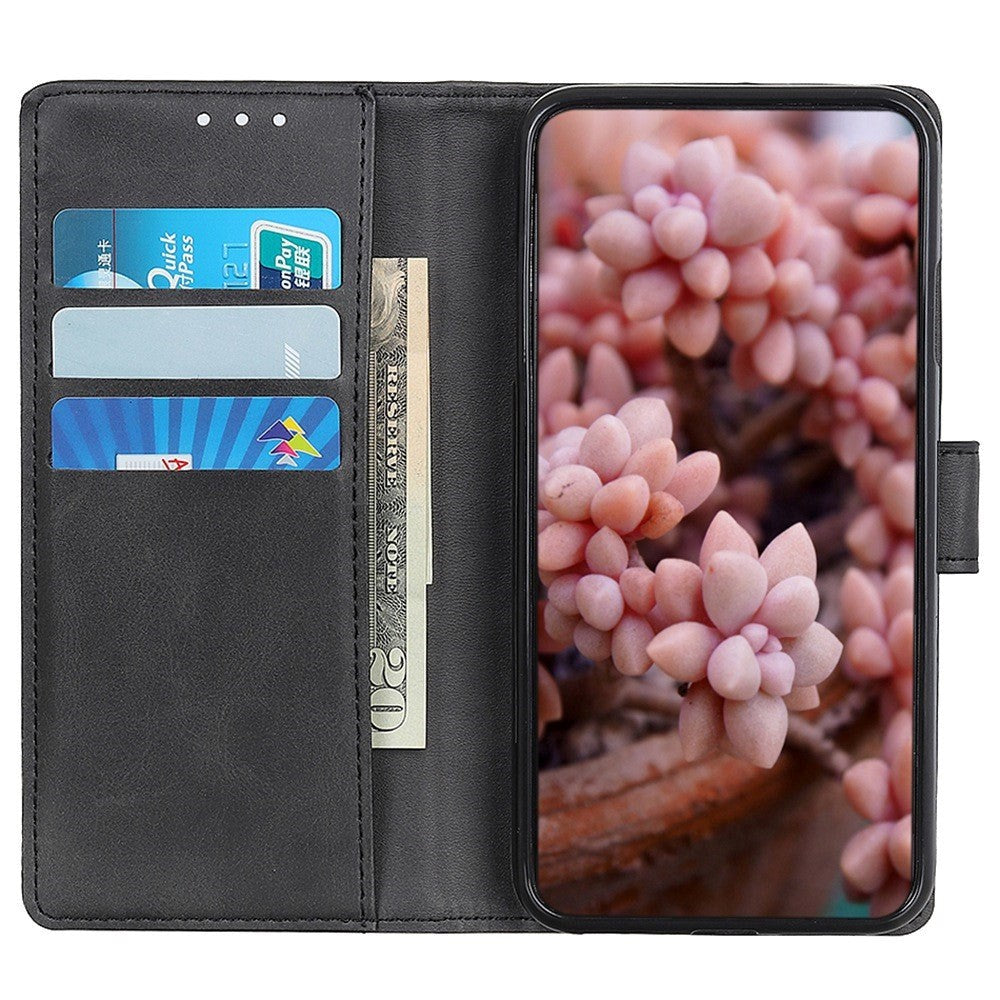 Samsung Galaxy Xcover 6 Pro Læder Cover m. Pung - Sort