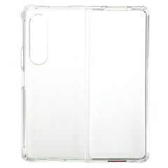 EIDERWOOD Samsung Galaxy Z Fold3 (5G) Plastik Cover m. Stødabsorberende Hjørner - Gennemsigtig