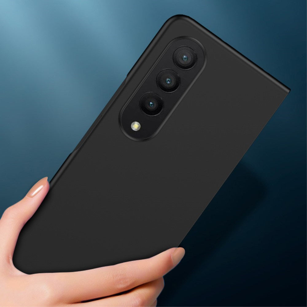 EIDERWOOD Samsung Galaxy Z Fold4 (5G) Hårdt Plastik Cover - Sort