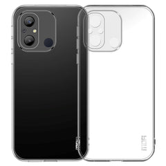 Xiaomi Redmi 12C MOFI Fleksibelt Plastik Cover - Gennemsigtig