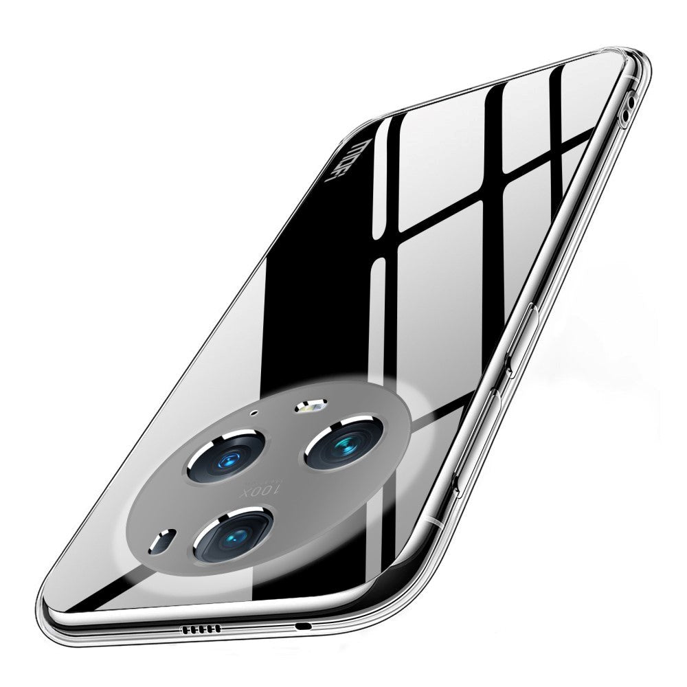 Honor Magic5 Pro MOFI Fleksibelt Plastik Cover - Gennemsigtig