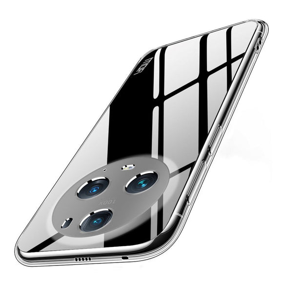 Honor Magic5 Pro MOFI Fleksibelt Plastik Cover - Gennemsigtig