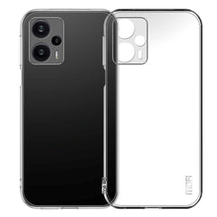 Xiaomi Poco F5 MOFI Fleksibelt Plastik Cover - Gennemsigtig