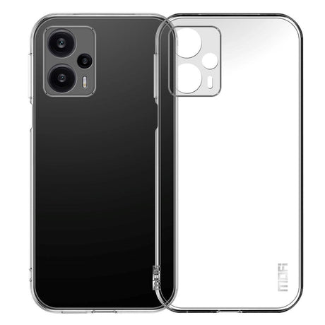 Xiaomi Poco F5 MOFI Fleksibelt Plastik Cover - Gennemsigtig