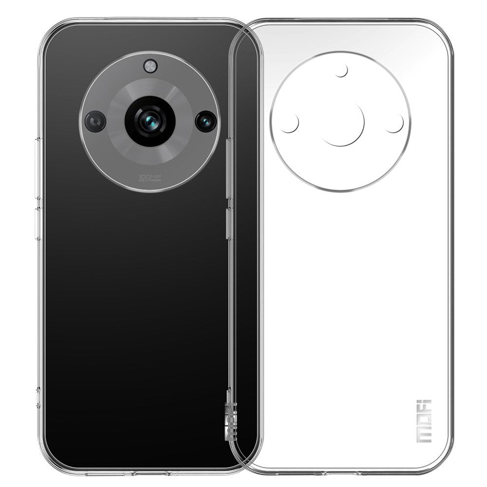 EIDERWOOD Realme 11 Pro+ 5G / 11 Pro 5G MOFI Fleksibelt Plastik Cover - Gennemsigtig