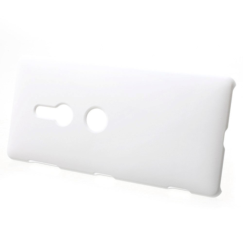 Sony Xperia XZ2 Shell Plast Cover Hvid