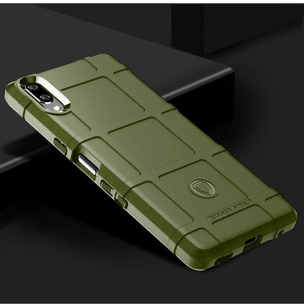 Sony Xperia L3 Rugged Shield Series Håndværker Cover Grøn