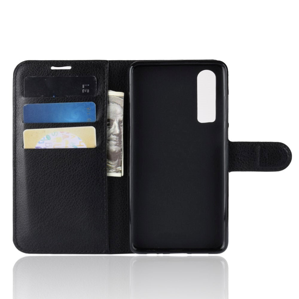 Huawei P30 Soft Pouch Cover m. Pung Sort