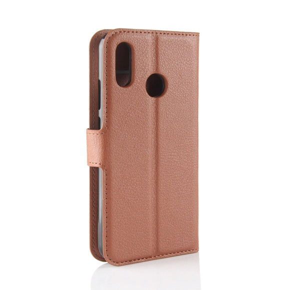 Huawei P30 Lite Soft Pouch Cover m. Pung Brun
