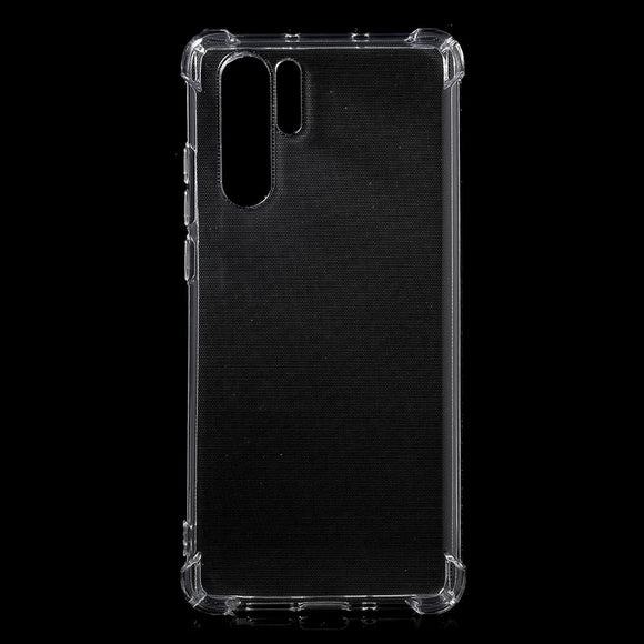 Huawei P30 Pro Drop-Proof Clear TPU Cover Gennemsigtig