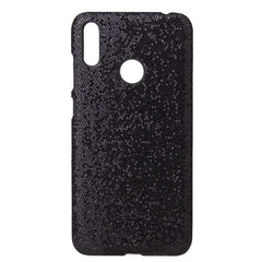 Huawei Y6 / Y6s (2019) Glitrende Pailetter Læder Cover Sort