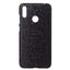 Huawei Y6 / Y6s (2019) Glitrende Pailetter Læder Cover Sort