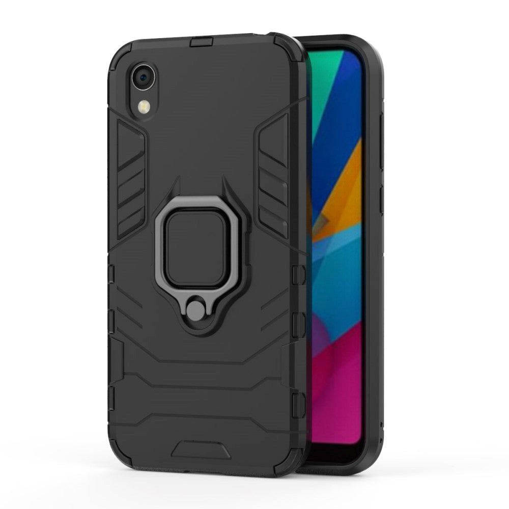 Huawei Y5 (2019) Håndværkercover m. Magnetisk Kickstand Sort