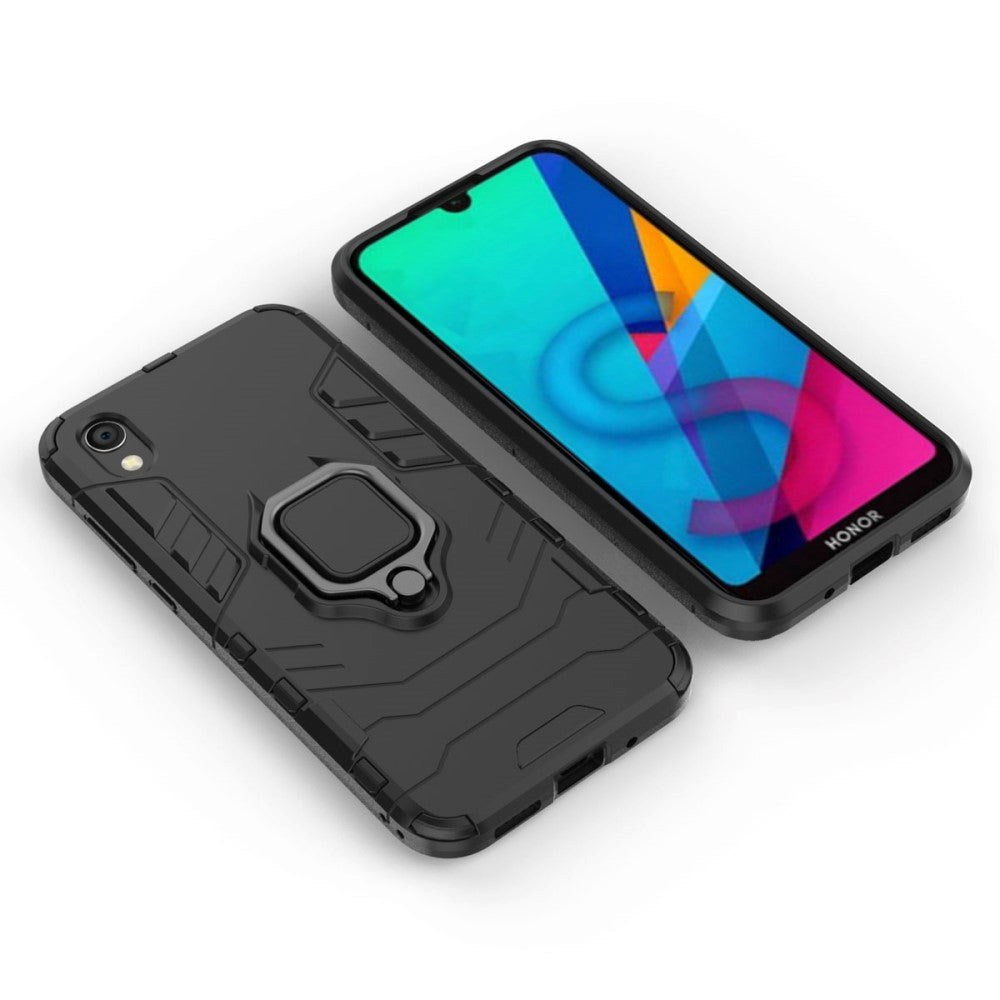 Huawei Y5 (2019) Håndværkercover m. Magnetisk Kickstand Sort