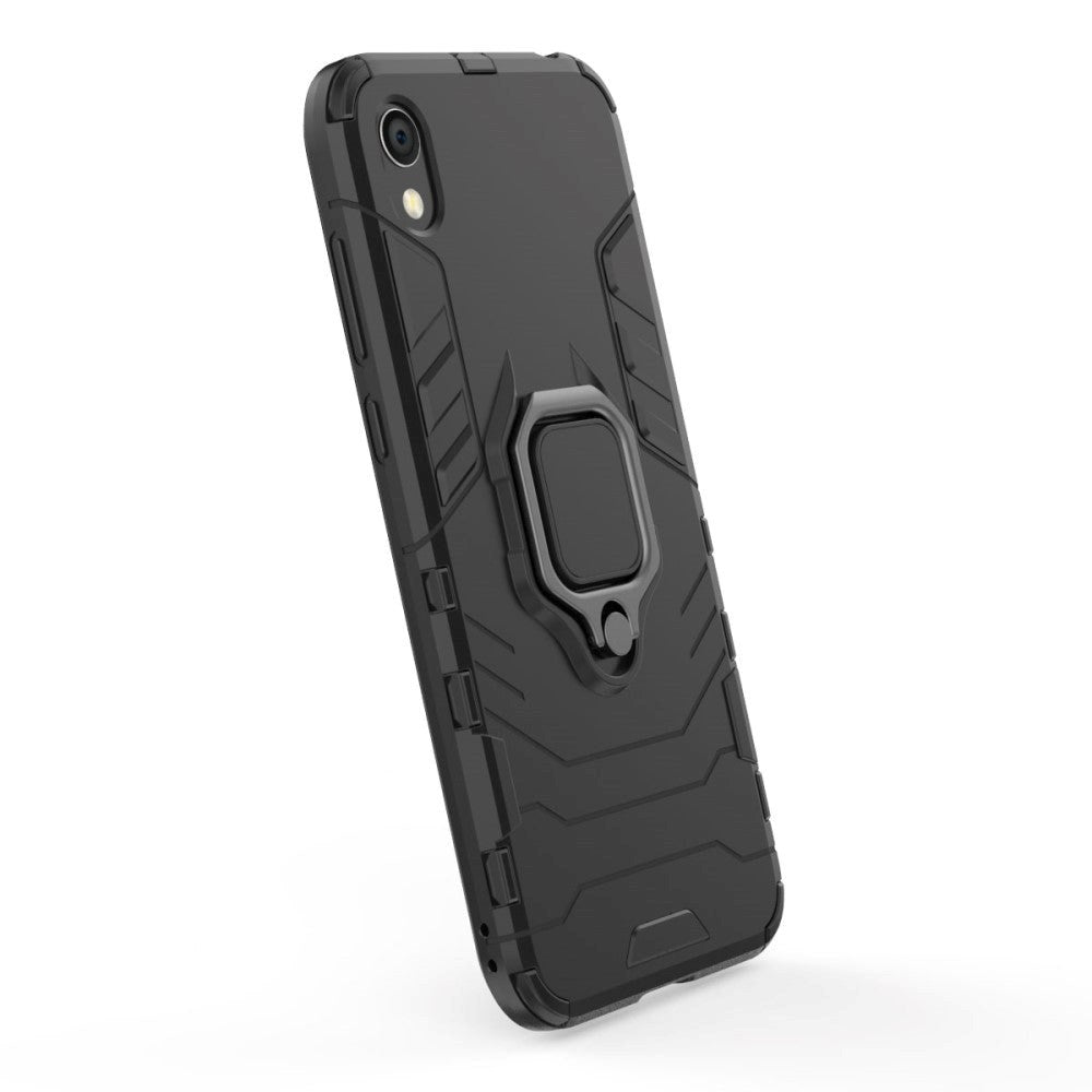 Huawei Y5 (2019) Håndværkercover m. Magnetisk Kickstand Sort