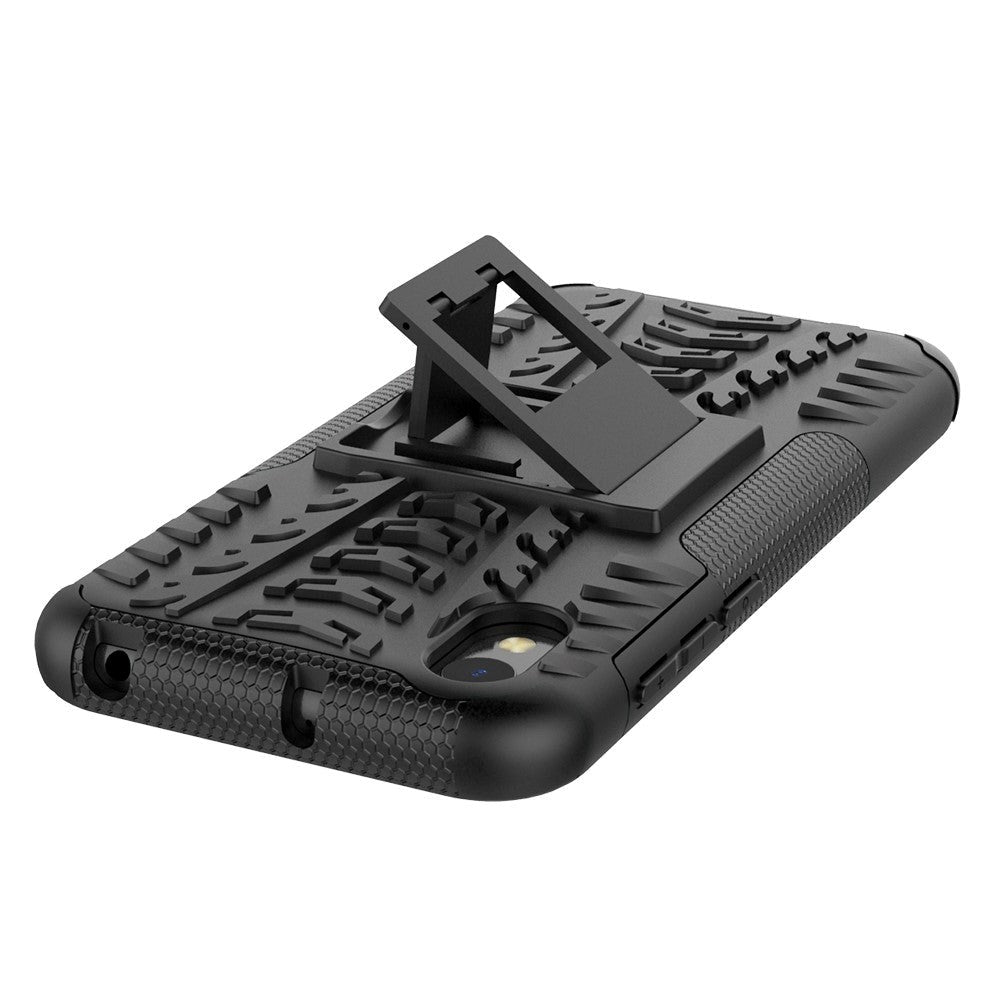Huawei Y5 (2019) Håndværker Cover m. Stand - Sort