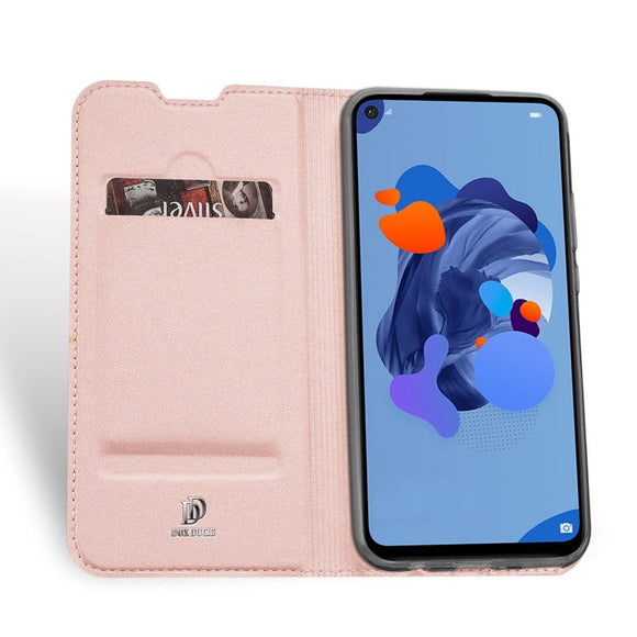 Huawei Mate 30 Lite DUX DUCIS Skin Pro Series Thin Wallet Rose Gold