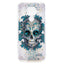 Huawei Mate 30 Lite Fleksibelt Cover Sugar Skull m. Glimmer Gennemsigtig