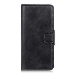 Huawei P40 Neutralt Læder Cover m. Pung Sort